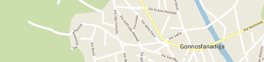 Mappa della impresa brandolini salvatore a GONNOSFANADIGA