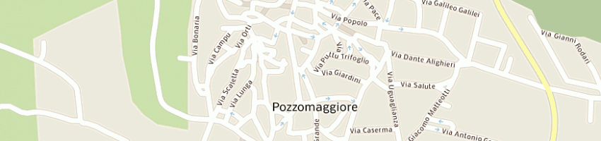Mappa della impresa edacon di mauro carta a POZZOMAGGIORE