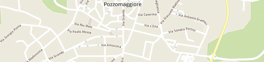 Mappa della impresa azienda usl n1 sassari a POZZOMAGGIORE
