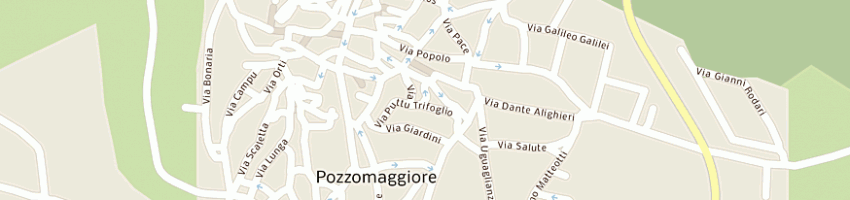 Mappa della impresa fer costruzioni sas di spanu maria e c a POZZOMAGGIORE