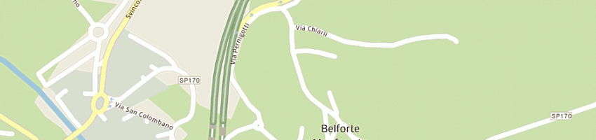 Mappa della impresa sala alessandro a BELFORTE MONFERRATO