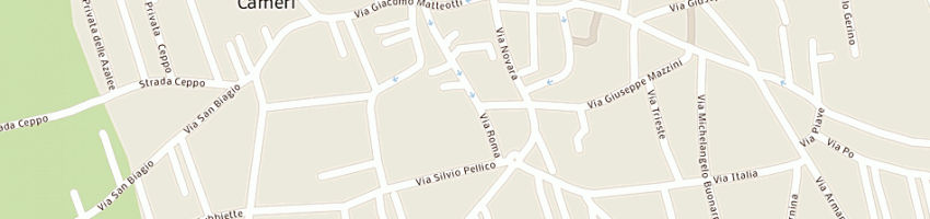 Mappa della impresa fratelli pirillo (snc) a CAMERI