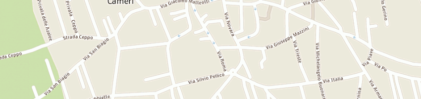 Mappa della impresa ente di gestione parco naturale valle ticino a CAMERI
