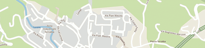 Mappa della impresa bbr srl a ARENZANO