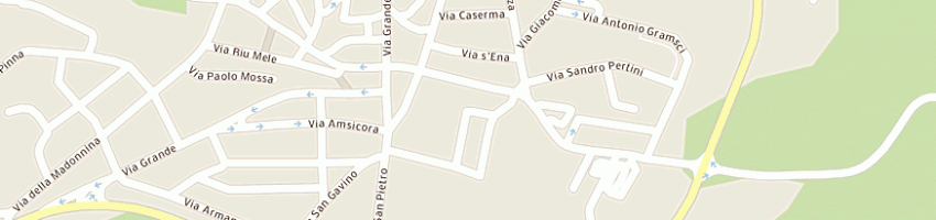 Mappa della impresa cossu alessandro a POZZOMAGGIORE