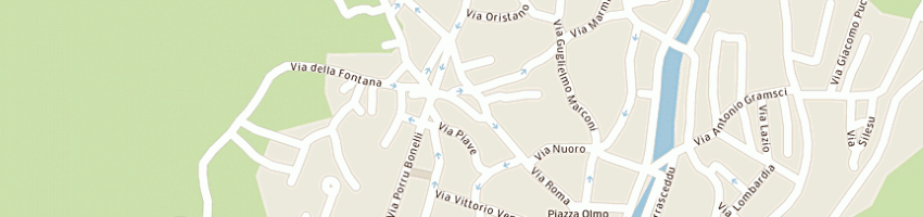 Mappa della impresa centro di accoglienza mario sogus a GONNOSFANADIGA