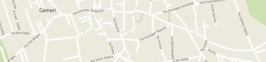 Mappa della impresa federazione italiana tennis a NOVARA