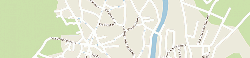Mappa della impresa gfa di piras gianfranco e c snc a GONNOSFANADIGA