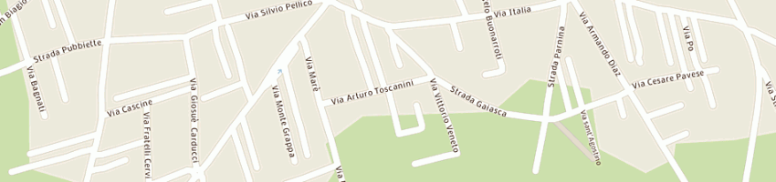 Mappa della impresa officina migliorini (snc) a CAMERI