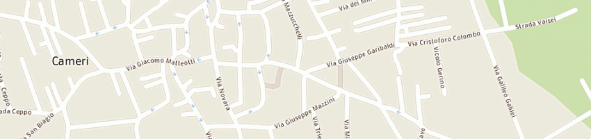 Mappa della impresa dior photo sas di claudio rossoni e c a CAMERI