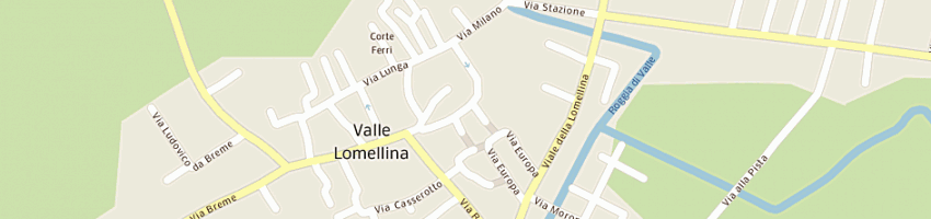 Mappa della impresa claps fiorella a VALLE LOMELLINA