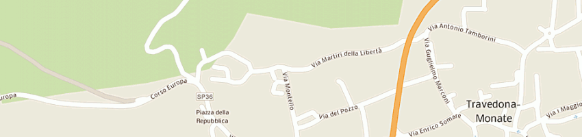Mappa della impresa ciocca gian battista a TRAVEDONA MONATE