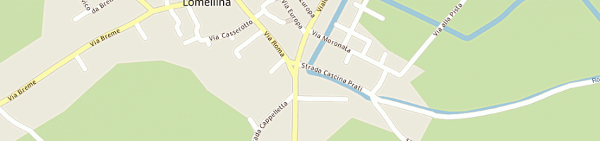 Mappa della impresa trattoria belvedere di greguoldo fernanda a VALLE LOMELLINA