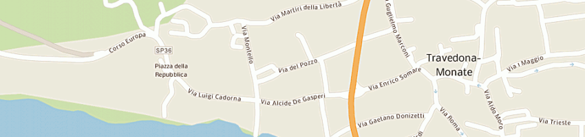 Mappa della impresa monade sas di luisa raimondi e c a TRAVEDONA MONATE