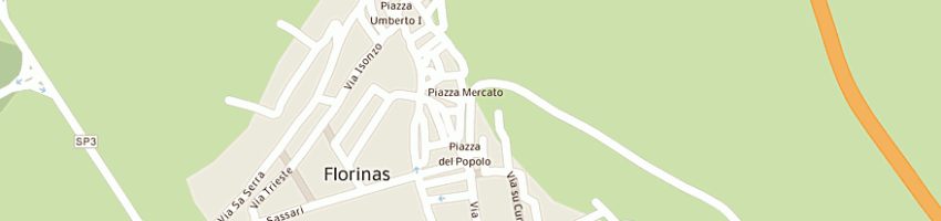 Mappa della impresa chessa alessandro a FLORINAS