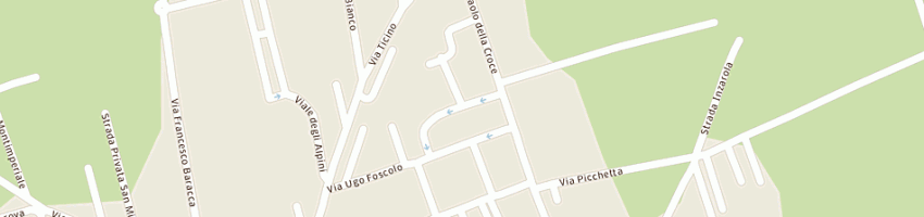 Mappa della impresa debo 3 sas a CAMERI
