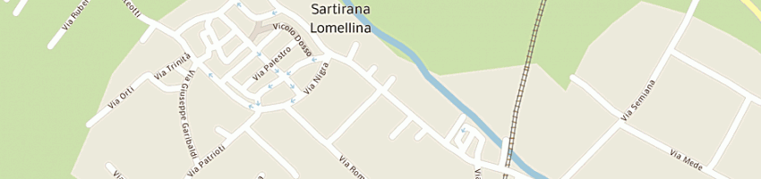 Mappa della impresa franco pisani e c sas a SARTIRANA LOMELLINA