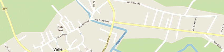 Mappa della impresa falegnameria pz di polis giampaolo e zanirato roberto snc a VALLE LOMELLINA