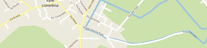 Mappa della impresa onoranze funebri bovolenti di negri giuseppina a VALLE LOMELLINA