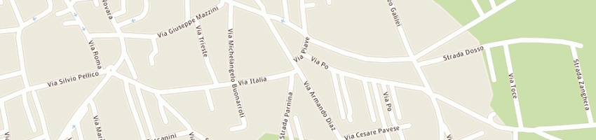 Mappa della impresa calcaterra giuseppe a CAMERI