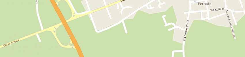 Mappa della impresa caregnato alberto a NOVARA