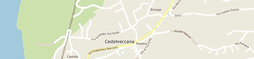 Mappa della impresa studio montagnini di montagnini paolo a CASTELVECCANA