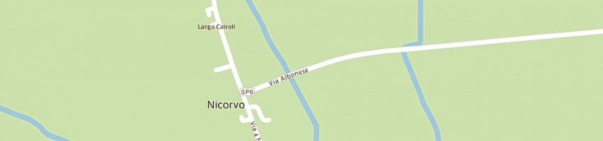 Mappa della impresa dequarti biagio a NICORVO