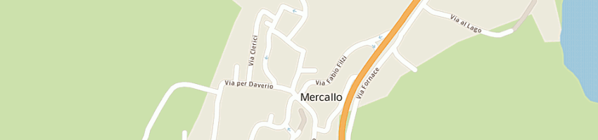 Mappa della impresa comignaghi fratelli a MERCALLO
