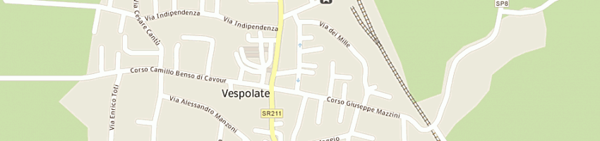 Mappa della impresa parrocchia di vespolate a VESPOLATE