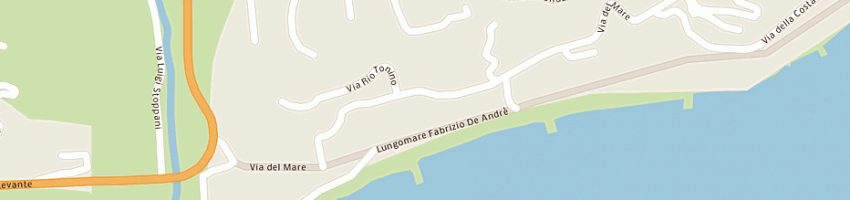 Mappa della impresa scanziani maurizio a ARENZANO