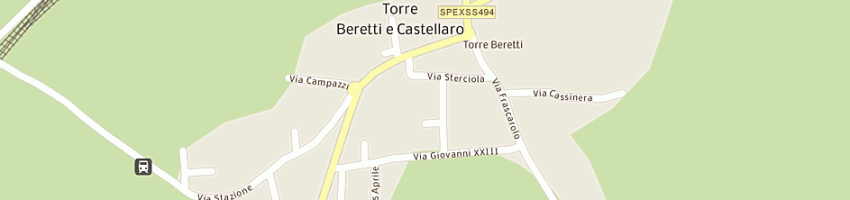 Mappa della impresa lenka acconciature di dolmark lenka a TORRE BERETTI E CASTELLARO