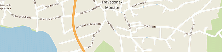 Mappa della impresa cocojoe's viaggi di grillo ilaria a TRAVEDONA MONATE