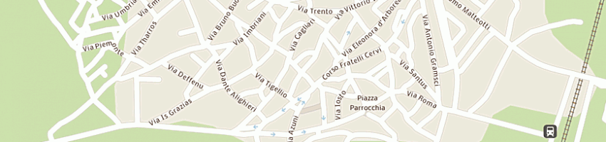 Mappa della impresa soccoopva servizi sociali arl a SOLARUSSA