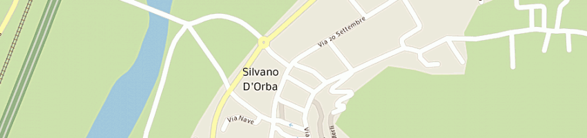 Mappa della impresa piana di piana danilo e c (sas) a SILVANO D ORBA