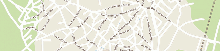 Mappa della impresa pro loco solarussa a SOLARUSSA