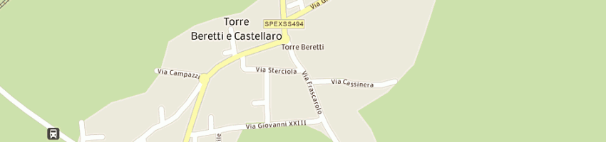 Mappa della impresa raffaldi lambri carla a TORRE BERETTI E CASTELLARO