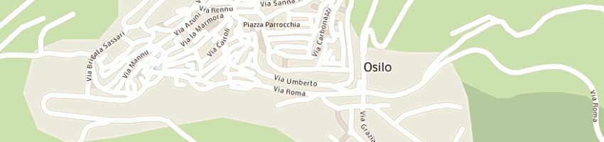 Mappa della impresa donara gianni a OSILO