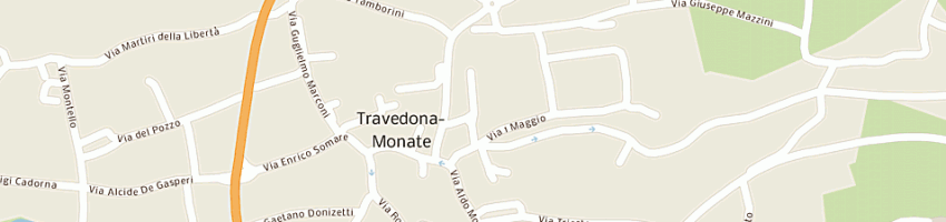 Mappa della impresa asilo infantile erqthtye e giuseppe leva a TRAVEDONA MONATE