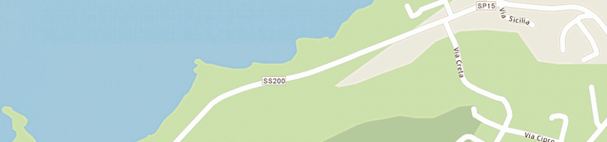 Mappa della impresa saman srl a CASTELSARDO