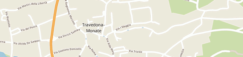 Mappa della impresa comune di travedona a TRAVEDONA MONATE