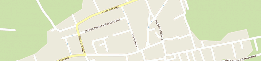 Mappa della impresa prati giuseppina a NOVARA