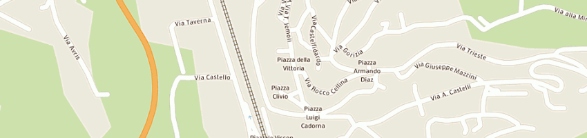 Mappa della impresa bar ur pupulin sas di turuani doriano ea a GEMONIO