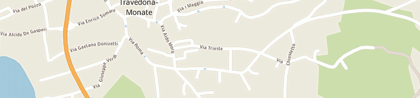 Mappa della impresa studio tecnico giuliani geom alberto e ing alessandro a TRAVEDONA MONATE
