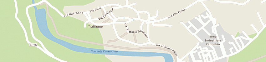 Mappa della impresa grassi massimo e graziano snc a CANNOBIO