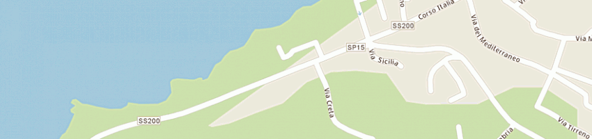 Mappa della impresa bianco giovanni a CASTELSARDO