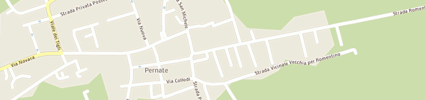 Mappa della impresa mella giuseppe a NOVARA