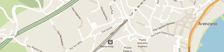 Mappa della impresa autoliguria srl a ARENZANO