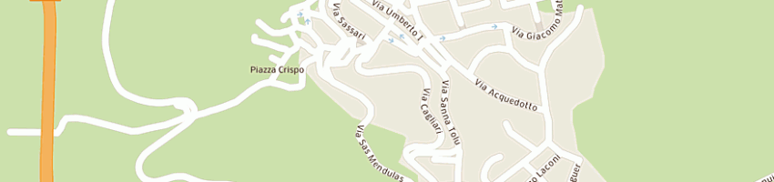 Mappa della impresa distral di usai gianfranco e giuseppe snc a CODRONGIANOS