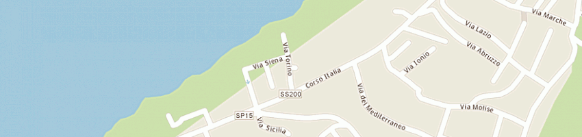 Mappa della impresa immobiliare costa sarda srl a CASTELSARDO