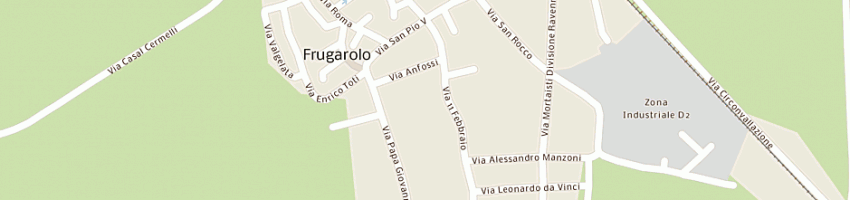 Mappa della impresa tonelli giuseppe di tonelli attilio e c (snc) a FRUGAROLO